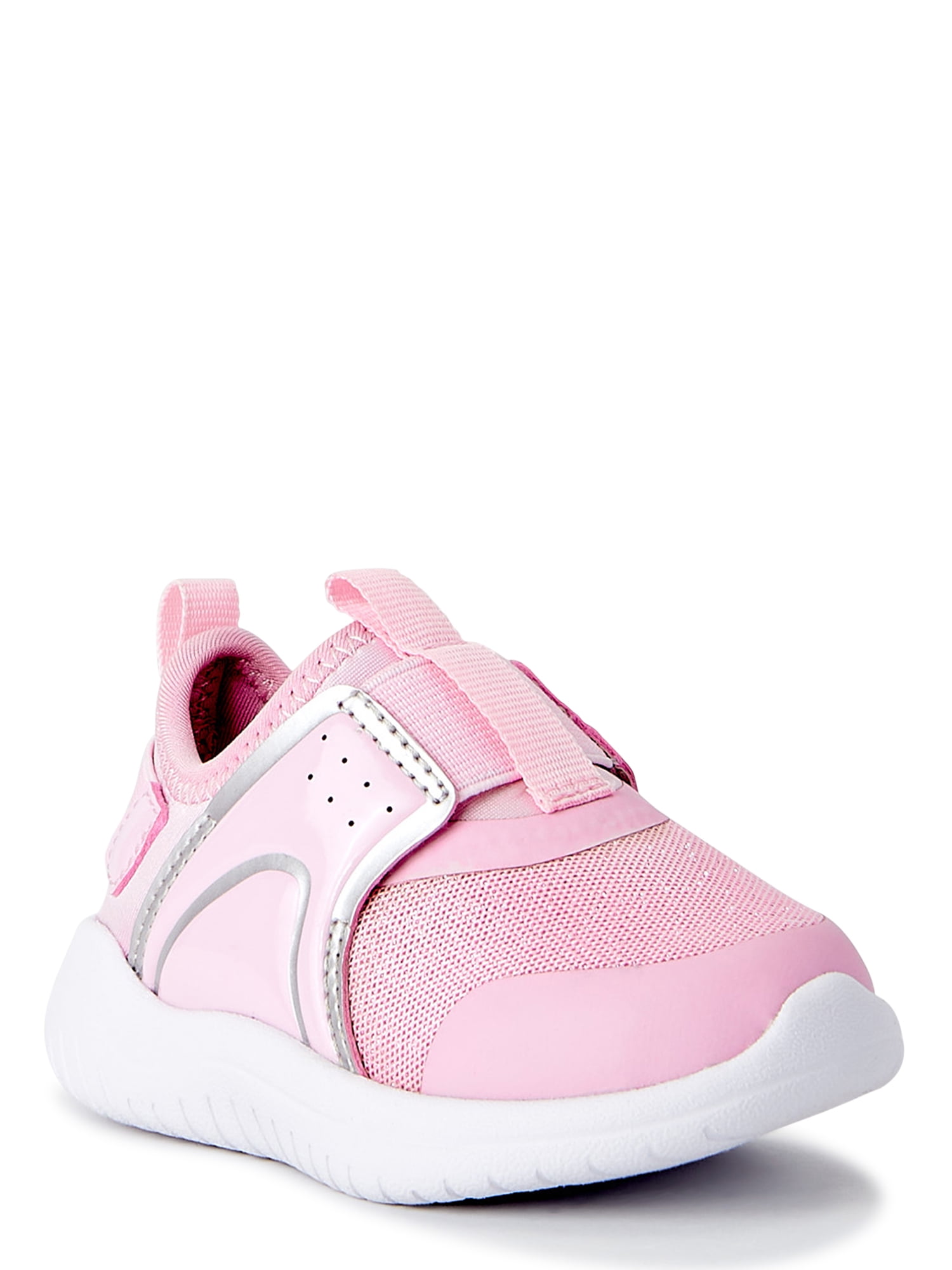 Athletic Works Baby Girls’ Step-In Sneakers, Sizes 2-6
