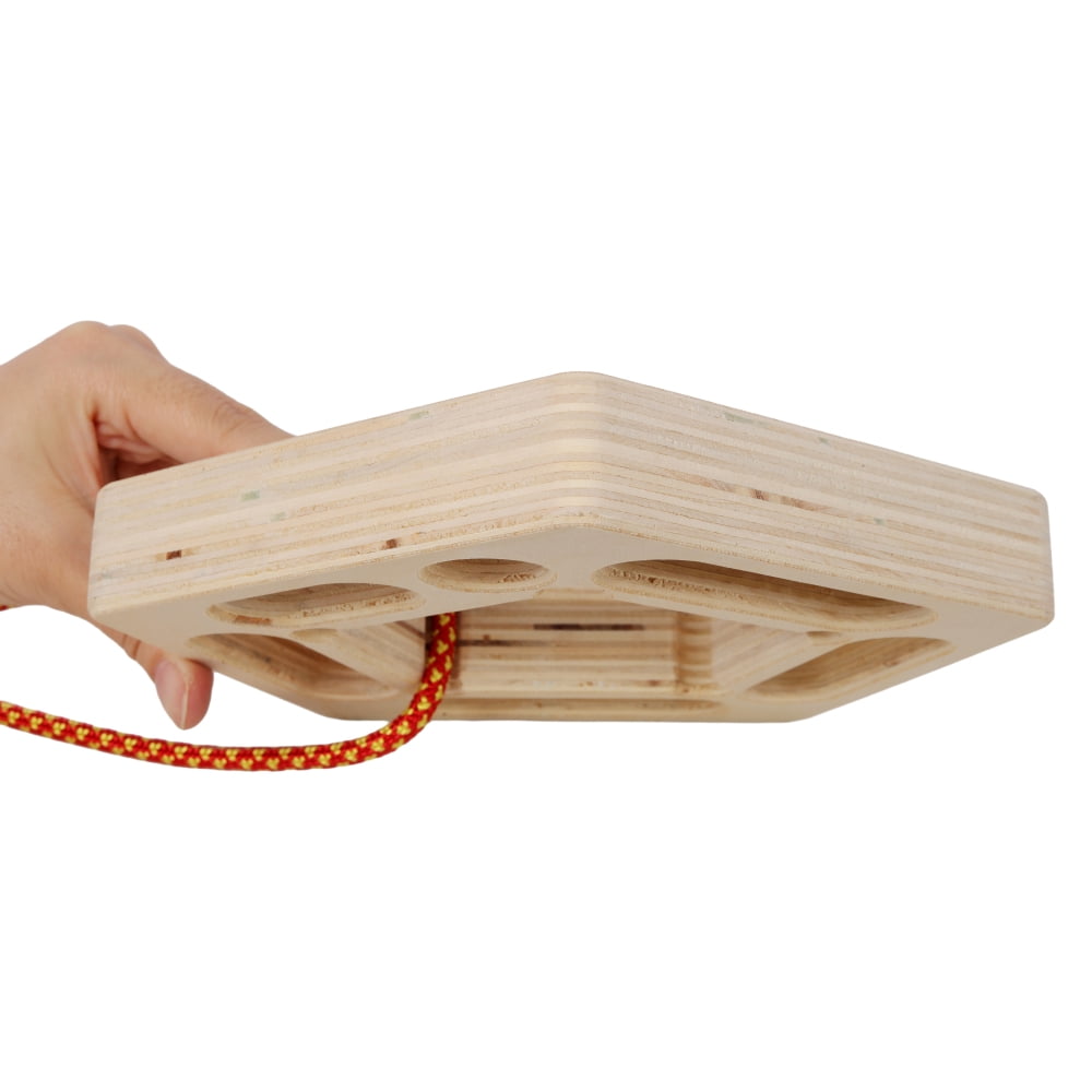 Dual Rock Climbing Fingerboards - Wooden Hangboard Pair for Home & Gym Strength Training