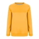 thumbnail image 5 of Qucoqpe - Camiseta de manga larga con cuello redondo para mujer, sudadera cálida de invierno con forro polar, blusa informal de color liso, blusas, tops amarillos M, 5 of 8