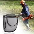 thumbnail image 3 of Casco con visera de malla, casco de seguridad de malla con visera de malla completa, uso conveniente, 3 of 8