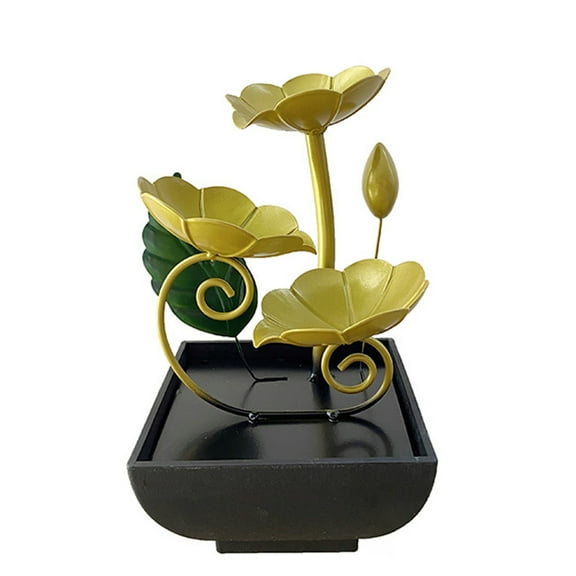 Tabletop Water Fountain, Indoor Tabletop Water Fountain, Small Waterfall Fountain, Indoor Tabletop Fountain Water Feature, for Home Office Bedroom