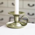 thumbnail image 2 of Portavelas metálicos cónicos para bodas | Soporte decorativo para velas para centro de mesa de comedor | Decoración del hogar para fiestas navideñas, sala de estar, repisa de chimenea, 2 of 7