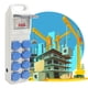 thumbnail image 4 of Caja De Distribución De Enchufes Industriales, 200-250VAC PC Carcasa Resistente Ignífuga IP65 16A Caja De Enchufes Industriales Portátil Para Sitio De Construcción, 4 of 7