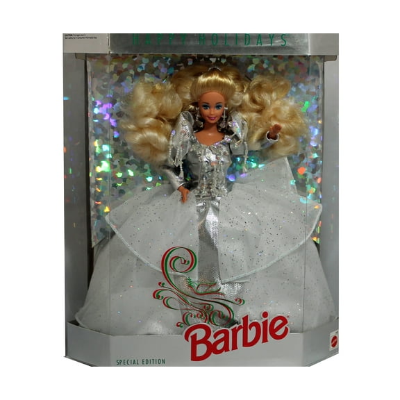 1992 Happy Holidays Barbie Doll Mattel 1429
