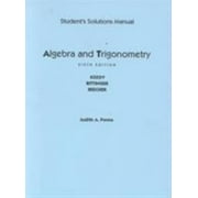 Student Solutions Manual for Algebra and Trigonometry: Unit Circle [Paperback - Used]