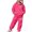 Hot Pink, variant on 67 Six Seven Letter Outfits Set For Kids Outfits Set Casual Girls Fashion Hoodie And Jogger Cute Printed Pullover Tracksuit For Kids And Daily Wear Pink 110(3-4 Years)