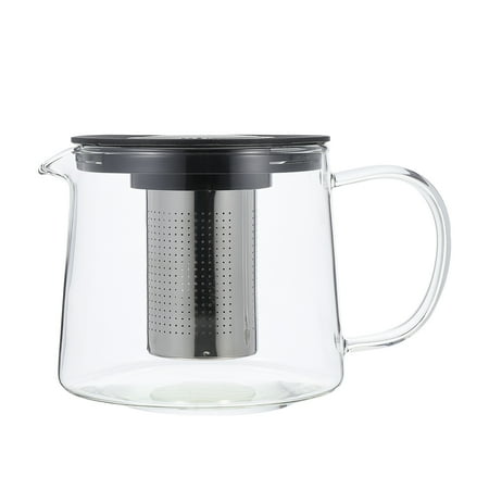 

Durable Household Tea Pot Glass Tea Pot with Filter for Home Use Tea Ware