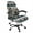 American Tribal Wolf Mountain Grey, variant on Renewold American Tribal Wolf Mountain Brown Office Chair Cover for Armrest Chairs Stretch Printed Desk Computer Chair Slipcover Removable Non-slip High Back Chair Cover Standard Size, L