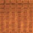 thumbnail image 1 of Ahgly Company Indoor Square Abstract Orange Modern Area Rugs, 3' Square, 1 of 4