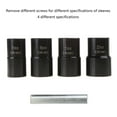 thumbnail image 4 of 5Pcs Locking Lug Nut Set | SAE & Metric Wheel Lock Removal Kit for Removing Locking Spline Star Hex, 4 of 8