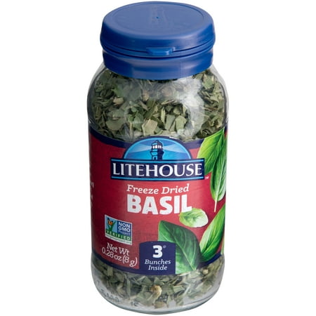 Litehouse® Freeze Dried Basil 0.28 oz. Jar (Best Way To Dry Fresh Basil Leaves)