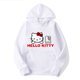 thumbnail image 1 of Sanrio-Sudadera con capucha de Hello Kitty para mujer, ropa bonita 3D con estampado de dibujos animados, moda de primavera y otoño, 2000s, y2k, 1 of 7