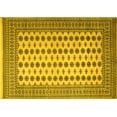 thumbnail image 1 of Ahgly Company Indoor Rectangle Persian Yellow Traditional Area Rugs, 7' x 9', 1 of 4
