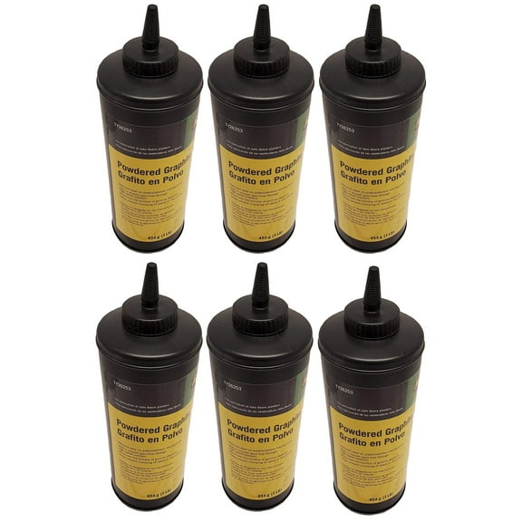 John Deere Original Equipment Powdered Graphite (Set of 6) - TY26253,6