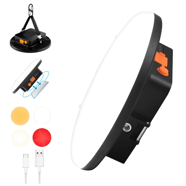 Lámpara de camping Iodoo de 16500 mAh, 60 W, 3000 lm con control remoto
