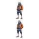 thumbnail image 2 of Kearding Adornos únicos de Halloween Figuras de esqueleto geniales para aumentar el espacio Acrílico moderno y de moda auriculares 2Conjunto, 2 of 6