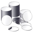 thumbnail image 2 of 25 Pieces Acrylic Mini Size Round Mirror Adhesive Small Round Mirror Craft Mirror Tiles for Crafts (4 Inch in Diameter), 2 of 7