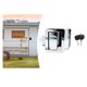 thumbnail image 3 of Kit de Cerraduras de Pestillo de Puerta Shamjiam para Autocaravana Plata, 3 of 8