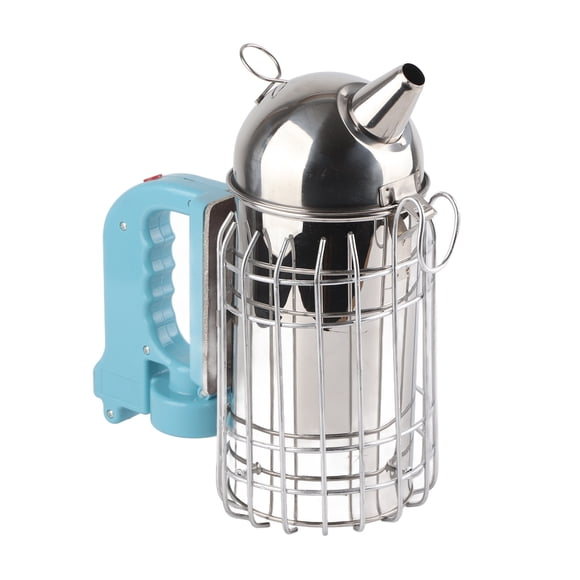 Beekeeping Smoker, Powerful Stainless Steel Beehive Smoker High Temperature Resistant with Plastic Handle for Beekeepers for Apiculture