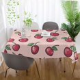 thumbnail image 5 of Yayeee Tablecloths for Rectangular Tables 60 x 60 inch Party Table Cover, Cherries Pattern, 5 of 6