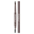 thumbnail image 2 of Single 7 Color Double Headed Triangle Eyebrow Pencil One Word Eyebrow Beginner Natural Easy To Color With Eyebrow Brush, Eyebrow White, 2 of 8