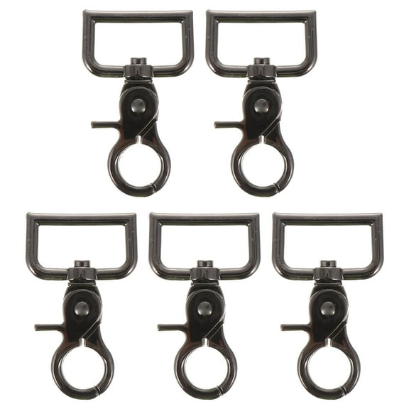 5pcs Small Dog Collar Leash Buckles Practical Swivel Trigger Snap Hooks
