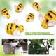 thumbnail image 1 of 50 piezas de relleno de resina epoxi abeja bricolaje mini adornos de abejas material de llenado de abejas 3D, 1 of 8