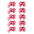 thumbnail image 3 of dianhelloya 10 Pcs Nail 3D Effect Bow Heart Rhinestone Lightweight Nail Decoration Contrast Color Nail DIY Anti-crash Glitter Rose Red, 3 of 8