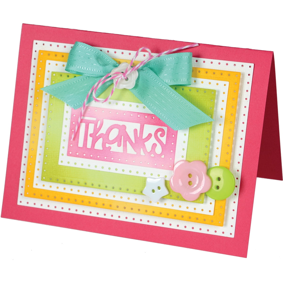 Sizzix Framelits Dies By Stephanie Barnard 9/Pkg Rectangles Dotted
