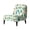Cacti, variant on HELLHERO Floral Armless Accent Chair Protector, Stain Protection Dustproof Armless Accent Chair Cover for Living Room Hotel
