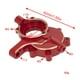 thumbnail image 3 of Vogacara 2 piezas de copa de dirección de latón estructura firme RC accesorios de coche reemplazado parte C Hub buena decoración Simple operación Kits de construcción modelo Rojo Vogacara FN011104-02, 3 of 6