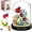 Ladybug Flower, variant on Remocguys Botanical Flower Building Set with Cover Not Compatible with Lego Flowers Animals Garden Gift 548 Pcs