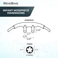 thumbnail image 7 of 5pk Infant Oxygen Cannula w/Soft Curved Prongs & 7Ft Crush Resistant Tubing, 7 of 7