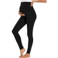 thumbnail image 1 of Lucakuins - Legging de maternidad para mujer con pantalones de yoga para embarazo de panel completo Lucakuins moda, 1 of 5