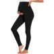 thumbnail image 1 of Lucakuins - Legging de maternidad para mujer con pantalones de yoga para embarazo de panel completo Lucakuins moda, 1 of 5