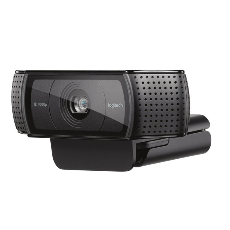 Logitech HD Pro Webcam, 1080p, Black - Walmart.com