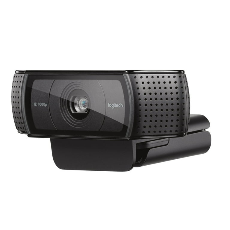 auroch Kondensere hack Logitech C920 HD Pro Webcam, 1080p, Black - Walmart.com