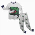 thumbnail image 5 of Kaprioy Boys Pajamas Boys Pajamas Dinosaur Kids Pjs Sets Cotton Toddler Long Sleeves Sleepwear, 5 of 9