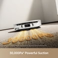 thumbnail image 4 of MOVA S70 Roller Robot Vacuum and Mop, Mopping with 4700Pa Downward Pressure, 30,000Pa Suction, Ultra Slim Body, Edge-to-Edge Cleaning, Auto 80°C Self-Cleaning Roller Mop, 4 of 11