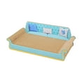 thumbnail image 2 of Cama de sofá de rascador de gato, rayando la almohadilla evita el muebles daños en el sofá tablero de rasguños de cartón para para, 2 of 8