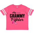 thumbnail image 3 of Inktastic Breast Cancer Awareness My Grammy is a Fighter Boys or Girls Toddler T-Shirt, 3 of 5