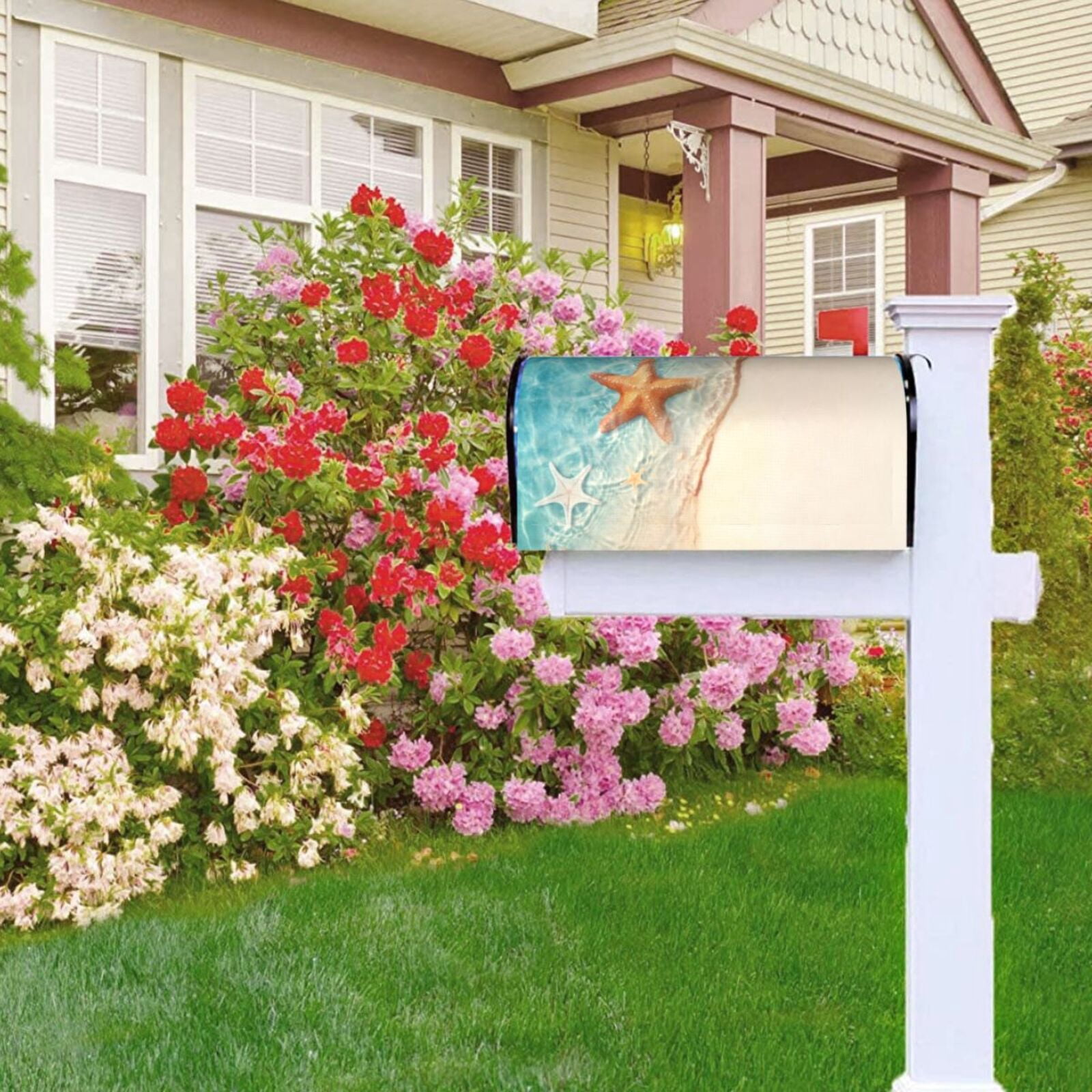 Kdxio Magnetic Mailbox Cover 21x18 in Mailbox Cover Outdoor Decoration Holiday Mailbox Covers for Home Garden Yard-21x18 in