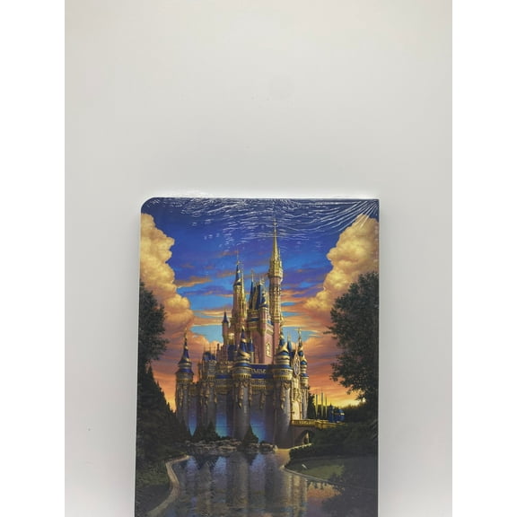 Disney WDW 50th Celebration Magical Reflection Notebook Journal Castle New