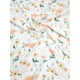 thumbnail image 7 of ZandH Global Powder Rose Baby Bamboo Cotton Muslin Swaddle Blanket, Bib, Burp Cloth, Bandana Bib Set. Soft, Lightweight and Breathable. Swaddle, Nursing Cover, Playmat and Stroller Cover, 7 of 7