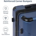 thumbnail image 6 of Hardshell Luggage Spinner Suitcase with TSA Lock Lightweight Expandable 24'' (Single Luggage), 6 of 9