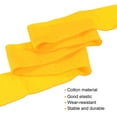 thumbnail image 3 of Uxcell Boxing Hand Wraps 98" Length Elastic Martial Arts Fist Bandages for Kickboxing, Yellow 2 Pack, 3 of 6
