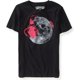 thumbnail image 1 of Aeropostale - Camiseta gráfica para hombre Moon Tune, color negro, XS, 1 of 1