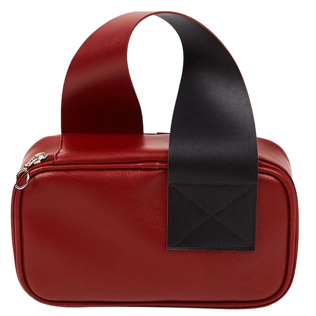 Bolsa de almacenamiento de cosméticos, bolsa de viaje para artículos de tocador, bolsa de acabado de pvc, bolsa de cosméticos con cremallera de color sólido para ocio