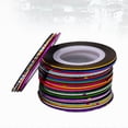thumbnail image 2 of SKISUNO 42Pcs Nail Art Tape Stripe Line with Dispenser for Nail Use Assorted Color, 2 of 6