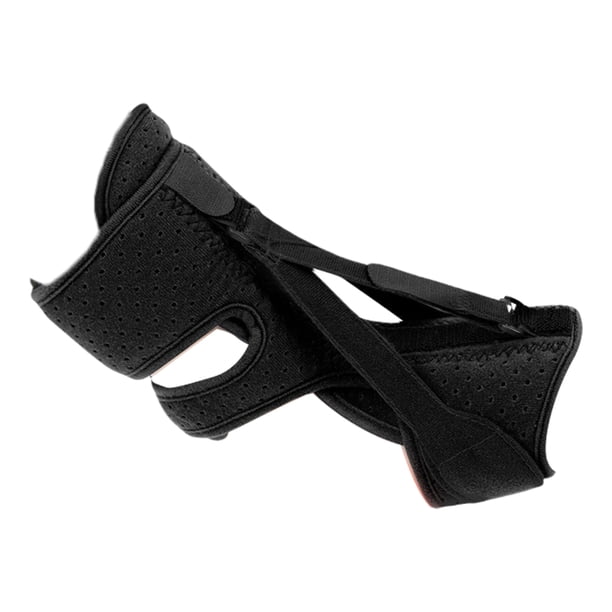 Férula nocturna para fascitis plantar, soporte ajustable para dorsiflexión de pie con 3 correas y espuma viscoelástica, soporte bilateral para dolor de talón y tendinitis de Aquiles.